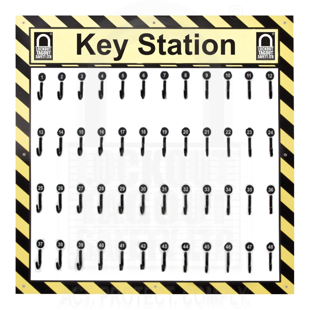 48 Hook Key Station